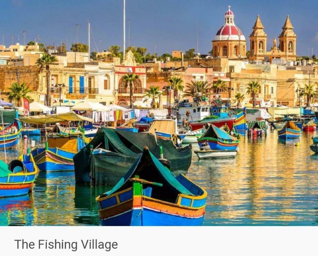 Ferienwohnung Claire'S Court Marsaxlokk Exterior foto